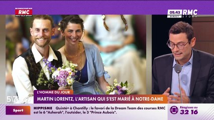 Le Portrait d'Antoine Salva : Martin Lorentz, l'artisan qui s'est marié à Notre-Dame - 27/10