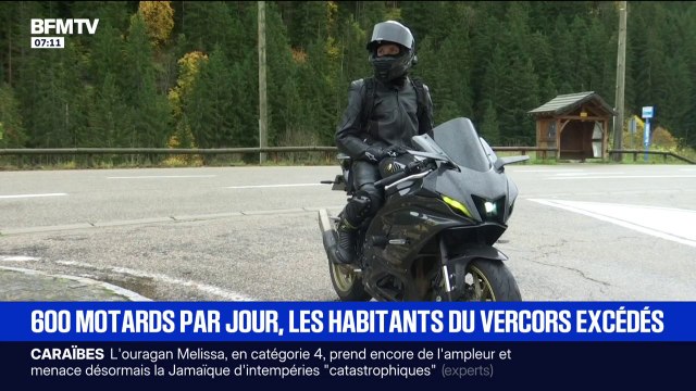 Des habitants du Vercors excédés par les nombreux motards qui sillonnent les routes