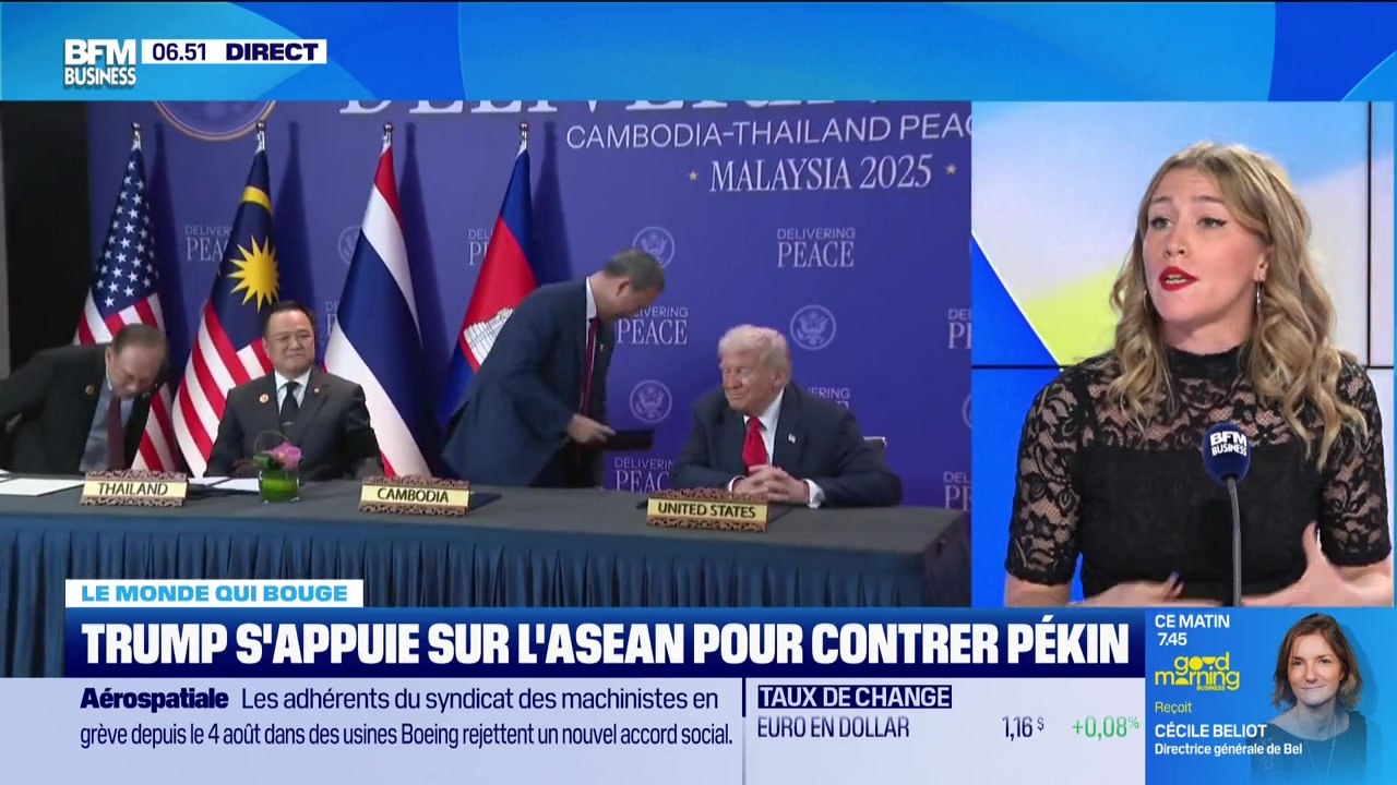 Annalisa Cappellini : Trump s'appuie sur l'ASEAN pour contrer Pékin - 27/10