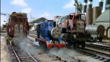 Thomas de stoomlocomotief - Nare vrachtwagens (S05E02) (LQ audio)