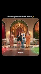 What do you think is worse?     #janhvikapoor #cheating #love #relationship #videos #reels [Glamsham, relationship, videos, reels, cheating]