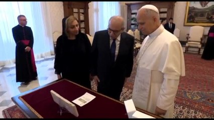 Leone XIV e premier libanese Nawaf Salam si incontrano in Vaticano