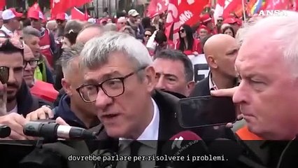 Manovra, Landini: "Se le cose non cambiano, la mobilitazione non finisce qui"