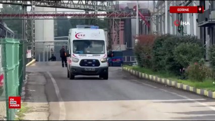 Edirne'de yağ fabrikasında patlama oldu