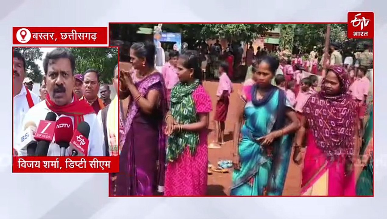बस्तर में बदलाव की कहानी लिख रही सरकार, बाइक से नक्सलगढ़ पहुंचे विजय शर्मा, कच्चापाल से पक्का पेपर देने का ऐलान