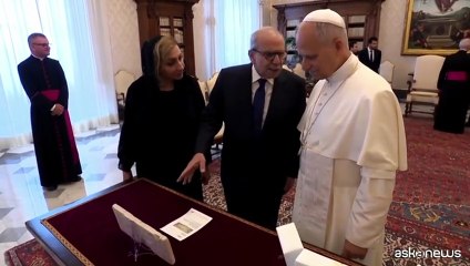 Leone XIV e premier libanese Nawaf Salam si incontrano in Vaticano