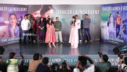 Actress Rashmika Mandanna Speech @ #TheGirlfriend Trailer Launch Event