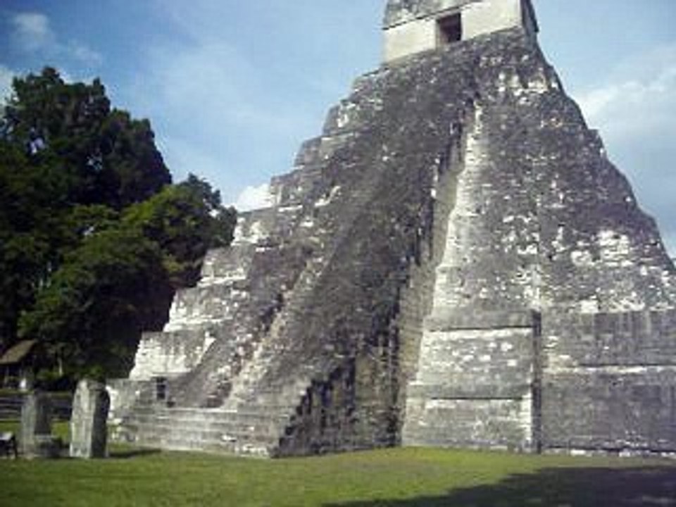The Mayan Ruins of Tikal in Peten, Guatemala