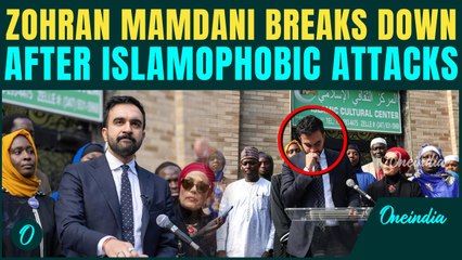 NYC Mayoral Poll Drama: Zohran Mamdani TEARS UP After Racist Attacks | “They Called Me a Terrorist”
