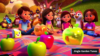 Bounce, Spin, Freeze! 🕺 | Fun Kids Dance Song | Jingle Garden Tunes