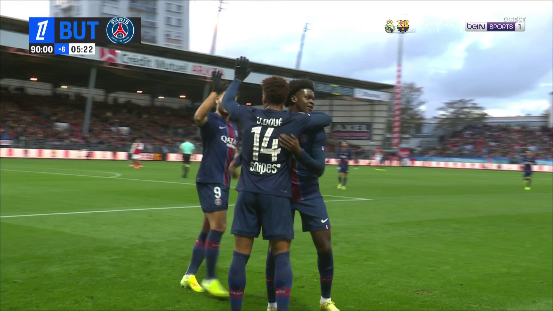 Ligue 1 : Désiré Doué pour le 3-0 du PSG !
