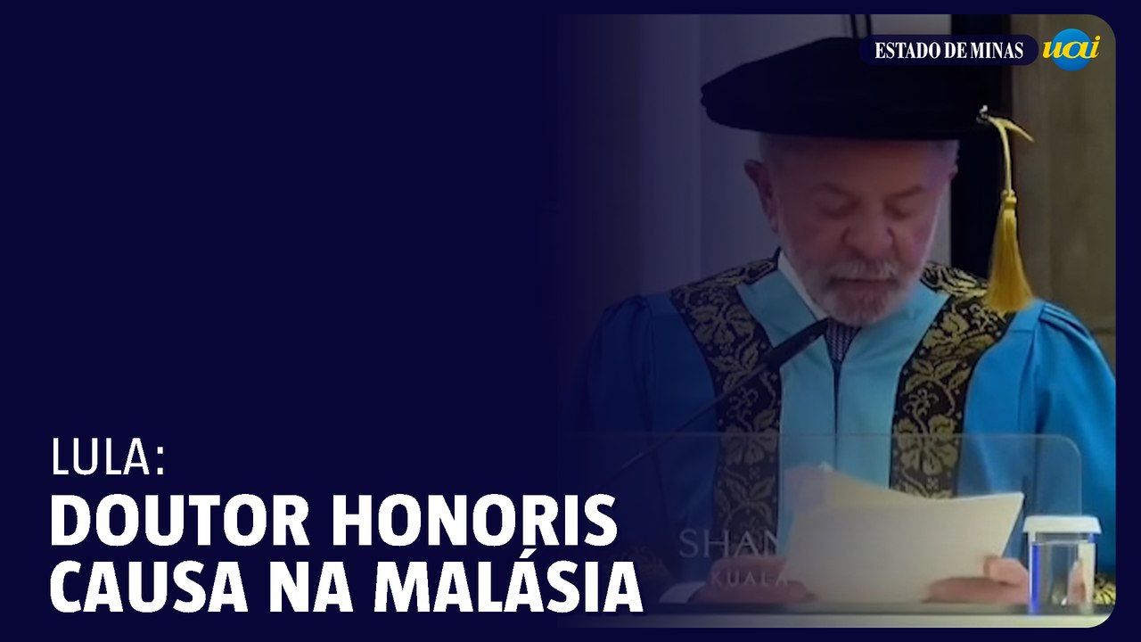 Lula recebe título doutor "honoris causa" na Malásia