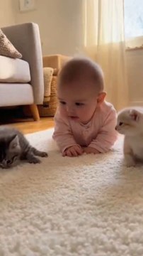 Baby Copies Kittens Meow 😻 | Cutest Home Moment Ever#youtubeshorts #cuteanimal #ai #cutebaby #ytshorts #asmrsounds #BabyAndKittens #CuteMoments #AdorableBaby # #FunnyBaby #Heartwarming #ViralShorts #PureLove #TooCute #CatLovers #InnocentJoy