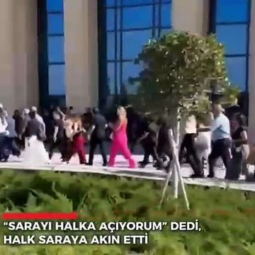 KKTC'nin yeni Cumhurbaşkanı Tufan Erhürman, Cumhurbaşkanlığı Sarayı'nı vatandaşın kullanımına açtı