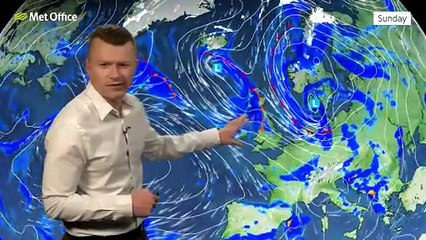 Met Office Saturday Evening Weather Forecast 25/10/2025