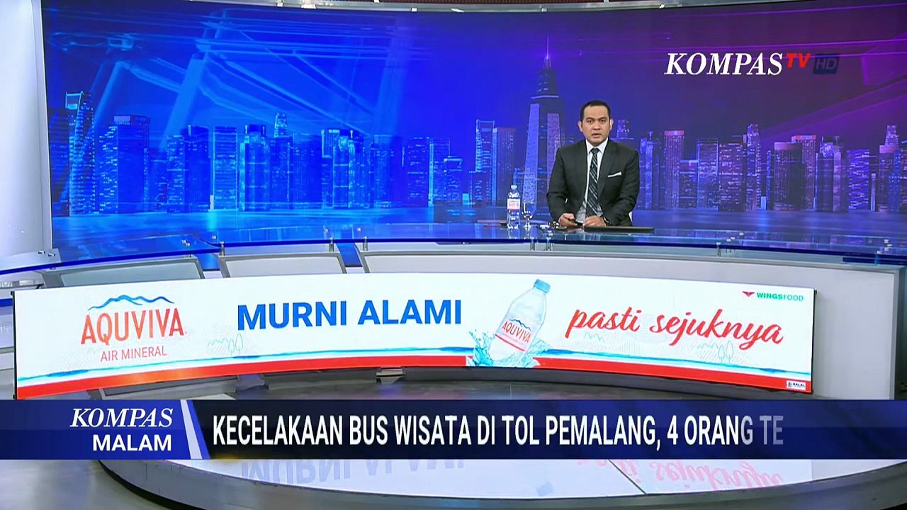 [FULL] Polisi Ungkap Kronologi dan Jumlah Korban Dalam Kecelakaan Bus di Tol Pemalang | KOMPAS MALAM