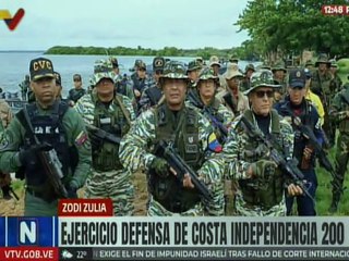 ZODI Zulia continúa maniobras dentro del Ejercicio de Defensa de Costa Independencia 200
