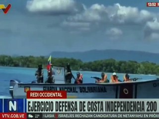 REDI Occidental realiza patrullaje marítimo dentro del Ejercicio Defensa de Costa Independencia 200