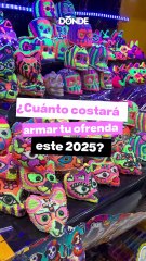 ¿Cuánto cuesta armar tu ofrenda? Vamos de compras al Mercado de Jamaica
