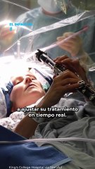 Paciente toca el clarinete durante cirugía cerebral