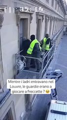 Ingresso dei #ladri nel #museo del #louvre 🥹 #storiavera #sorpresa #reazione #furto #gioielli