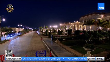 لحظة وصول الرئيس السيسي مقر احتفالية "وطن السلام" بمدينة الثقافة والفنون بالعاصمة الإدارية الجديدة