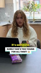 She tried to hide it for 2 months 😩