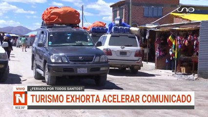 TURISMO EXHORTA ACELERAR COMUNICADO