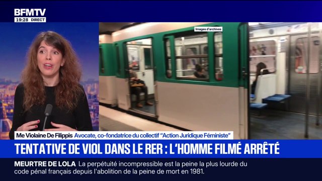Tentative de viol dans le RER C: Violaine De Filippis, avocate, rappelle que le harcèlement des femmes n'est pas un phénomène nouveau