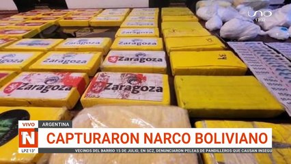ARGENTINA: CAPTURARON NARCO BOLIVIANO