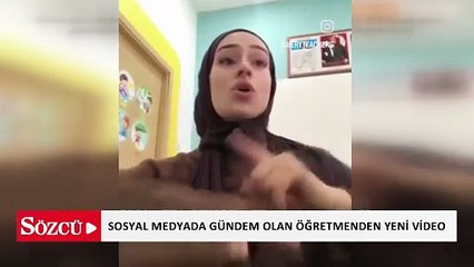 Sosyal medyada gündem olan öğretmenden yeni video