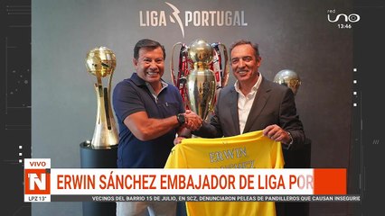 Erwin Sánchez: Embajador de la Liga Portugal ⚽