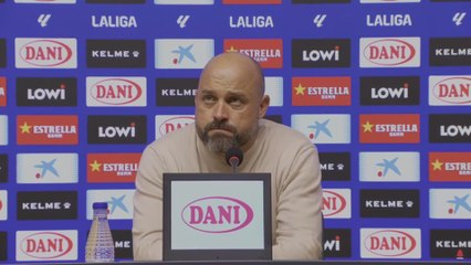 MANOLO GONZÁLEZ, rueda de prensa COMPLETA tras el ESPANYOL 1-0 ELCHE de LALIGA