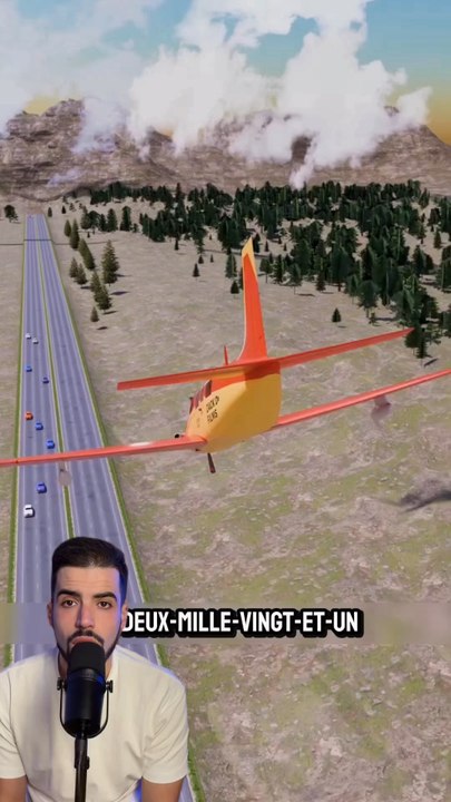 Avion sur voiture