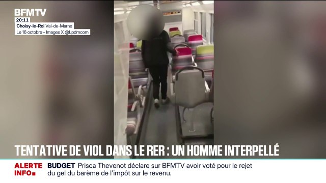 Tentative de viol dans le RER C: les enquêteurs travaillent sur la piste d'éventuelles autres victimes du suspect interpellé