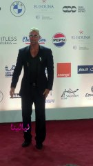 إطلالة تامر هجرس في ختام مهرجان الجونة السينمائي