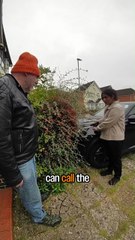 Crazy Karen Crashes Into My Wall and Tries To Blame Me