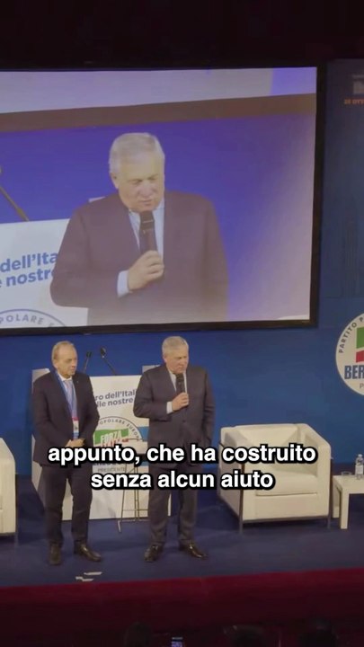 Tajani - Continueremo a batterci per una Giustizia Giusta. Anche per Silvio Berlusconi.! (25.10.25)