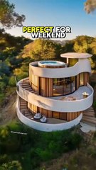 Futuristic Cliff House – Living Inside the Mountain