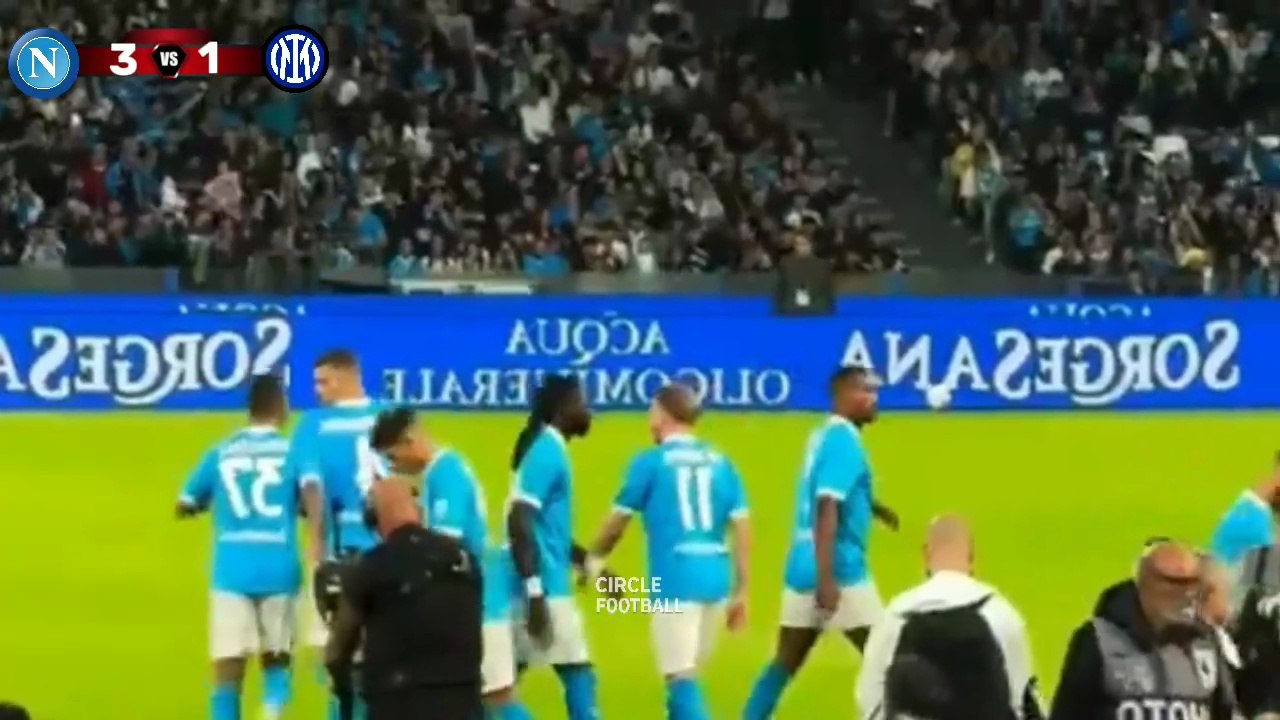 Napoli vs Inter Milan 3-1 ● Highlights & Goals | De Bruyne, McTominay, Anguissa, Çalhanoğlu | Serie A 2025