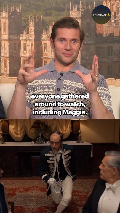 The 'Downton Abbey: The Grand Finale' Cast Reveals Their Favorite Maggie Smith Moments #shorts