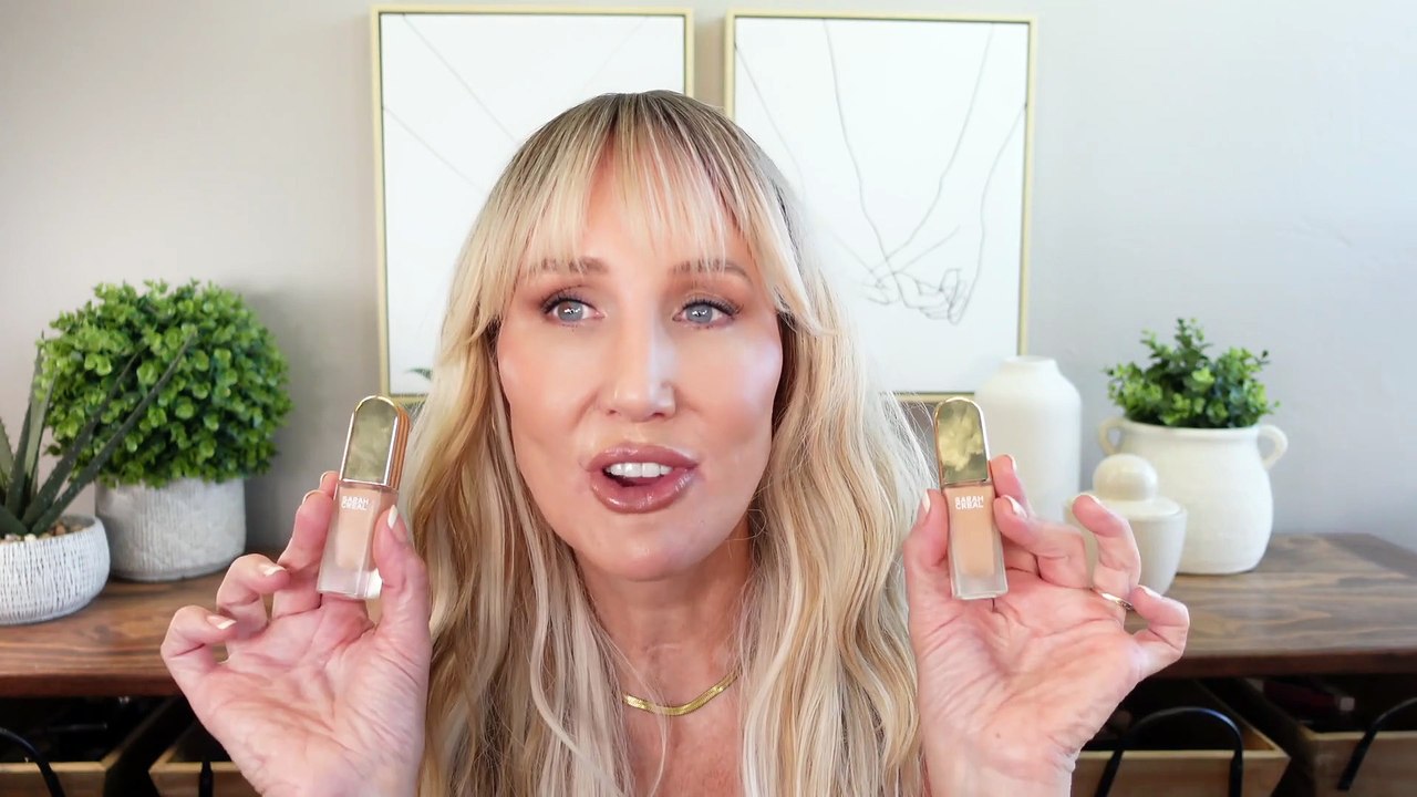 Makeup for Mature Skin GRWM - Natasha Denona Hy-Glam Foundation & Hy-Sculpt Bronzer & More #makeup