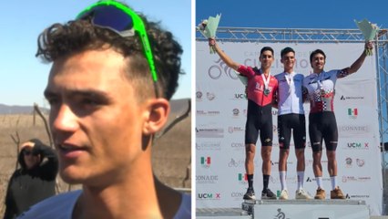 Isaac del Toro ofrece sus primeras palabras como campeón de ruta en México: “Orgulloso de haber terminado así”
