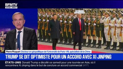 Trump se dit optimiste pour un accord avec Xi Jinping - 25/10