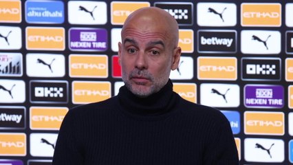 Guardiola on City's improvements since visiting Villa last season