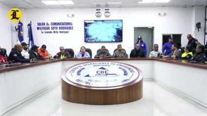 Disminuyen niveles de alerta por huracá Melissa: COE pide a la población no descuidarse