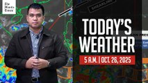 Today's Weather, 5 A.M. | Oct. 26, 2025