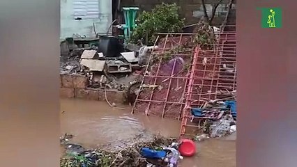“Se me fue la casa”: familias de Baní lo perdieron todo tras el desborde de una cañada
