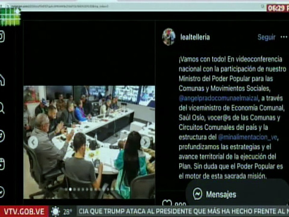 Ministro Tellería: Seguimos avanzando en el Plan de Reactivación de 416 abastos de PDVAL y Mercal