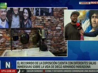 Caraqueños continúan disfrutando de las bondades de la exposición inmersiva "Diego Vive"
